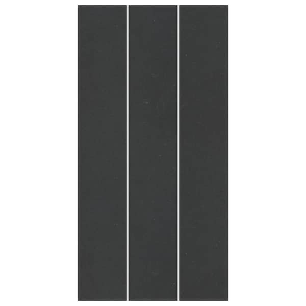 vidaXL Basseini p&otilde;randakatte leht 640 x 321 x 0,1 cm Ristk&uuml;lik Must