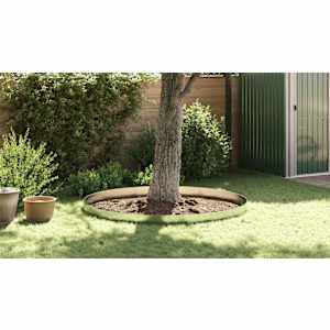 vidaxl Ogrodje za trato 100 x 20 x 0.07 cm Cinkana Jeklina