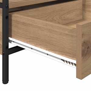 Konferenční stolek with Drawer dub artisan 100 x 51 x 45 cm - obrázek 10