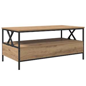 Konferenční stolek with Drawer dub artisan 100 x 51 x 45 cm - obrázek 8