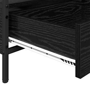 Konferenční stolek Černý dub 100 x 51 x 45 cm Kompozitní dřevo - obrázek 10