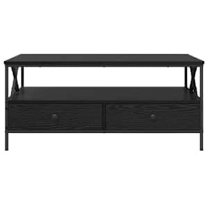 Konferenční stolek Černý dub 100 x 51 x 45 cm Kompozitní dřevo - obrázek 6