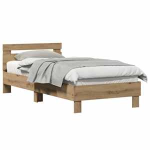 vidaXL Voodi raam K&auml;sit&ouml;&ouml;puu 203 x 95 x 70 cm Tehispuit