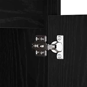 LED noční skříňka Černý dub 38 x 34 x 61 cm Kompozitní dřevo - obrázek 10