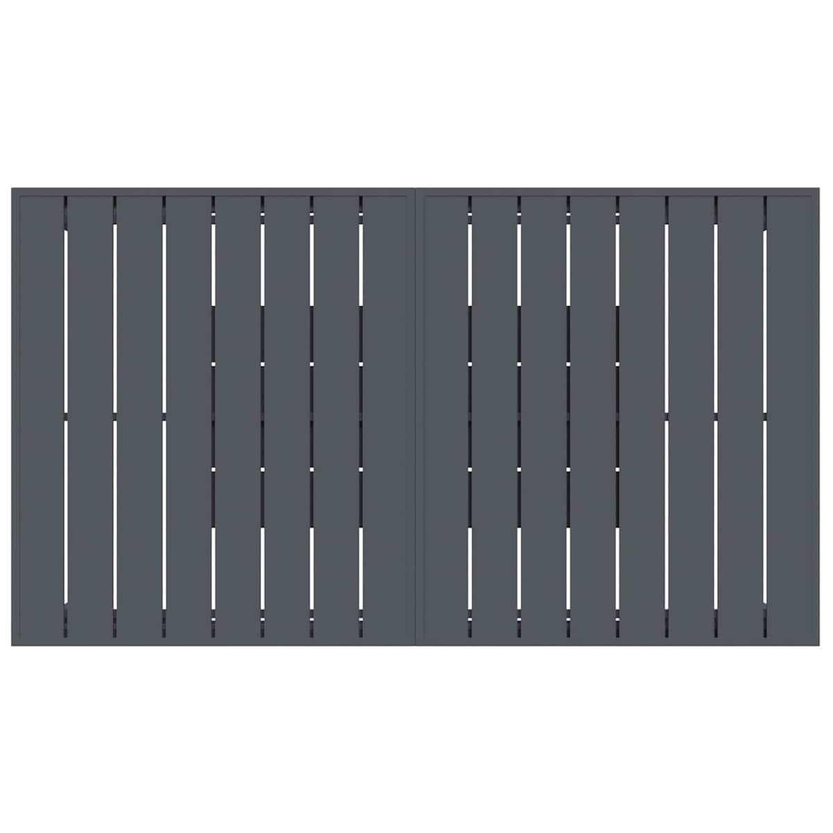 Have Spisebordssæt 9 stk. Sort polyrattan - Billede 8