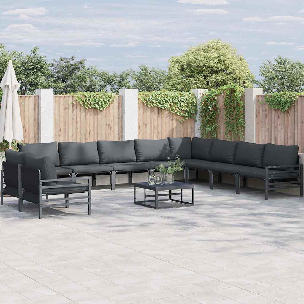 Aia Diivanikomplekt 10 pcs Antratsiithall Teras