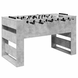 vidaXL Foosball laud BetoonHall 146,5 x 74 x 85 cm Tehispuit