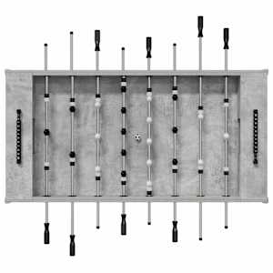Stolní fotbálek Betonově Šedá 146,5 x 74 x 85 cm - obrázek 6