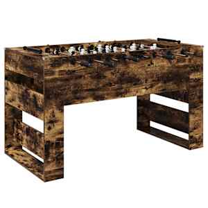 vidaXL Foosball laud Suitsetatud Tamm 146,5 x 74 x 85 cm Tehispuit