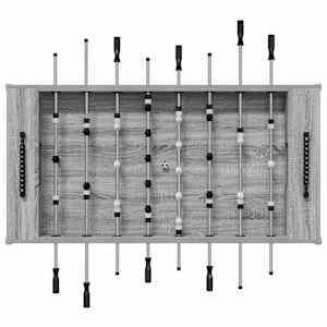 Stolní fotbálek Šedá Sonoma 146,5 x 74 x 85 cm kompozitní dřevo - obrázek 6
