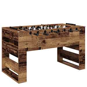 vidaXL Foosball laud Vana puit 146,5 x 74 x 85 cm Tehispuit