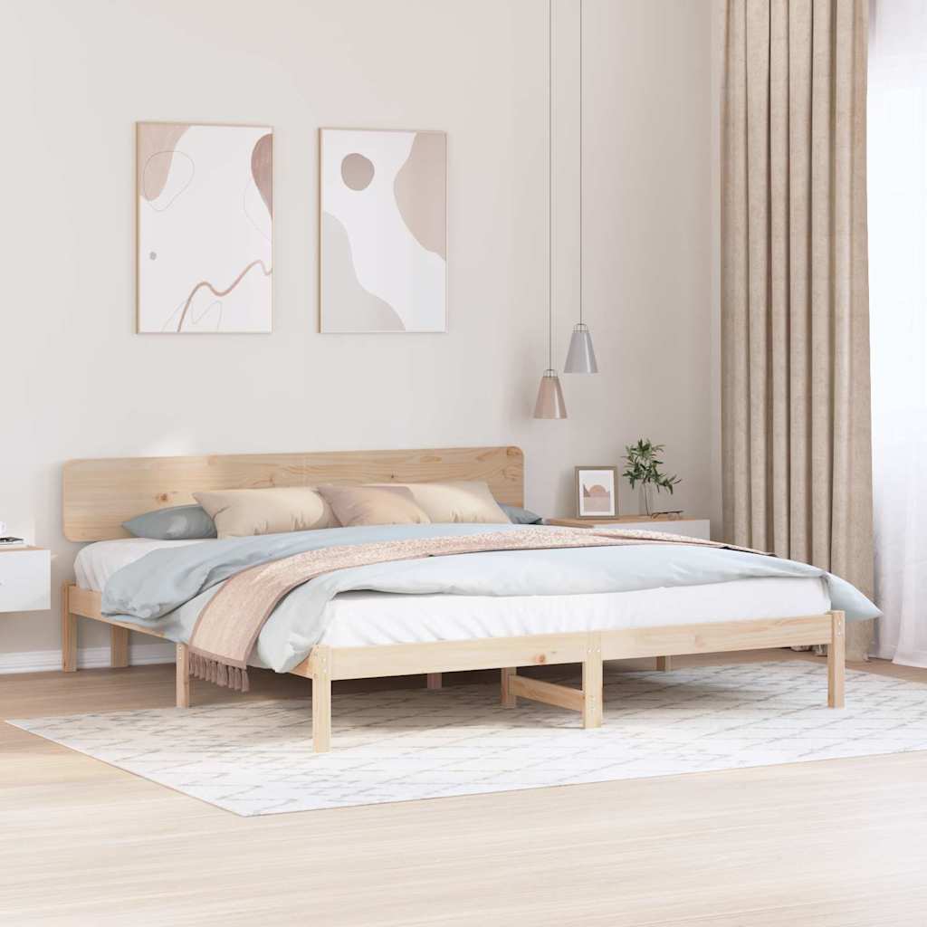 Voodi Raam peatoega 180x200 cm Kvaliteetne männipuit