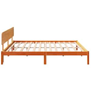 Rám postele Voskově hnědá 180 x 200 cm Masivní borové dřevo - obrázek 6