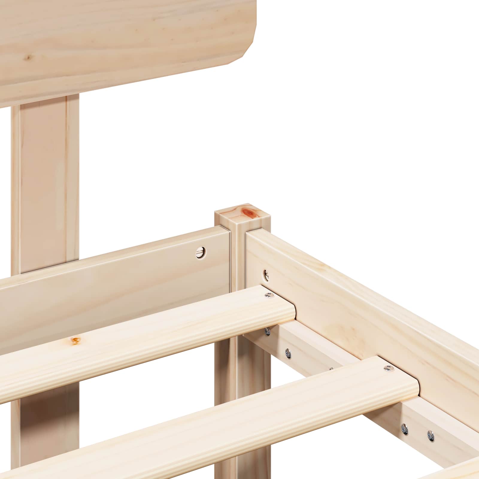 Voodi raam peaga Neutraalne 75 x 190 cm Tahke mänd 114 Kõik vajalik sinu aeda ja koju! Voodi raam peaga Neutraalne 75 x 190 cm Tahke mänd - Image 9