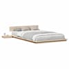 vidaXL Voodi raam Pruun 120 x 200 cm puit
