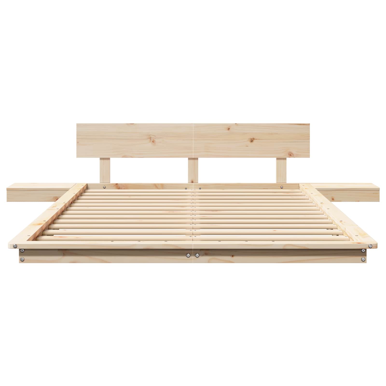 Voodi raam Pruun 120 x 200 cm puit 5 Kõik vajalik sinu aeda ja koju! Voodi raam Pruun 120 x 200 cm puit - Image 5