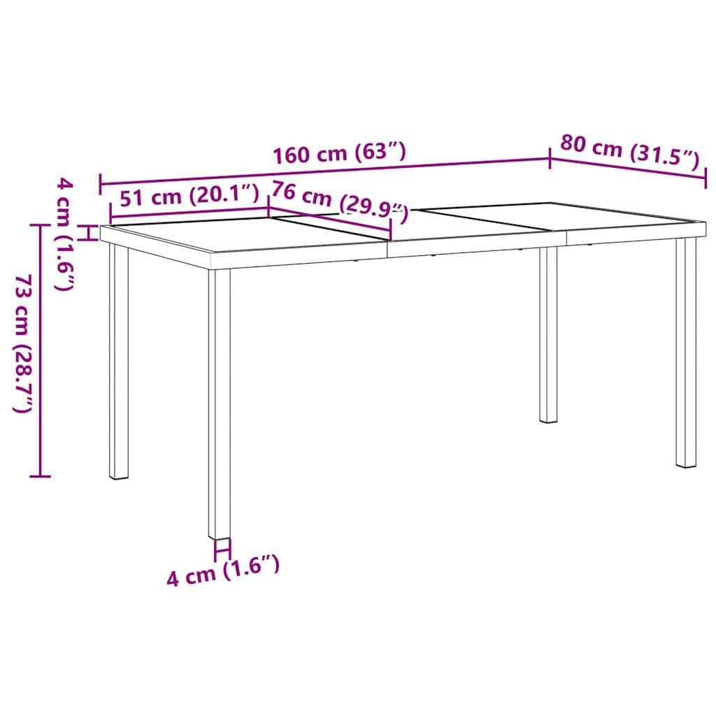 Zahradní jídelní souprava s polštářem 5 pcs Šedá polyratan - obrázek 11