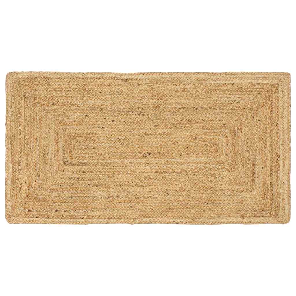 vidaXL Covor Bej 60 x 110 cm Iută
