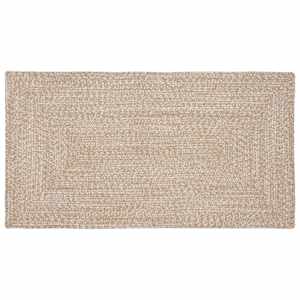 vidaXL Alavaip Looduslik ja Valge 60 x 110 cm dužuut