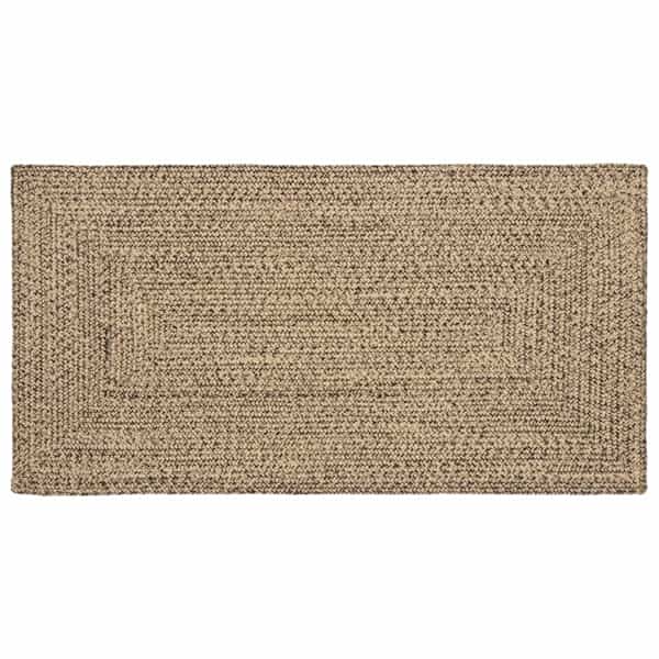 vidaXL Alavaip Naturaalne ja must 100 x 200 cm dužuut