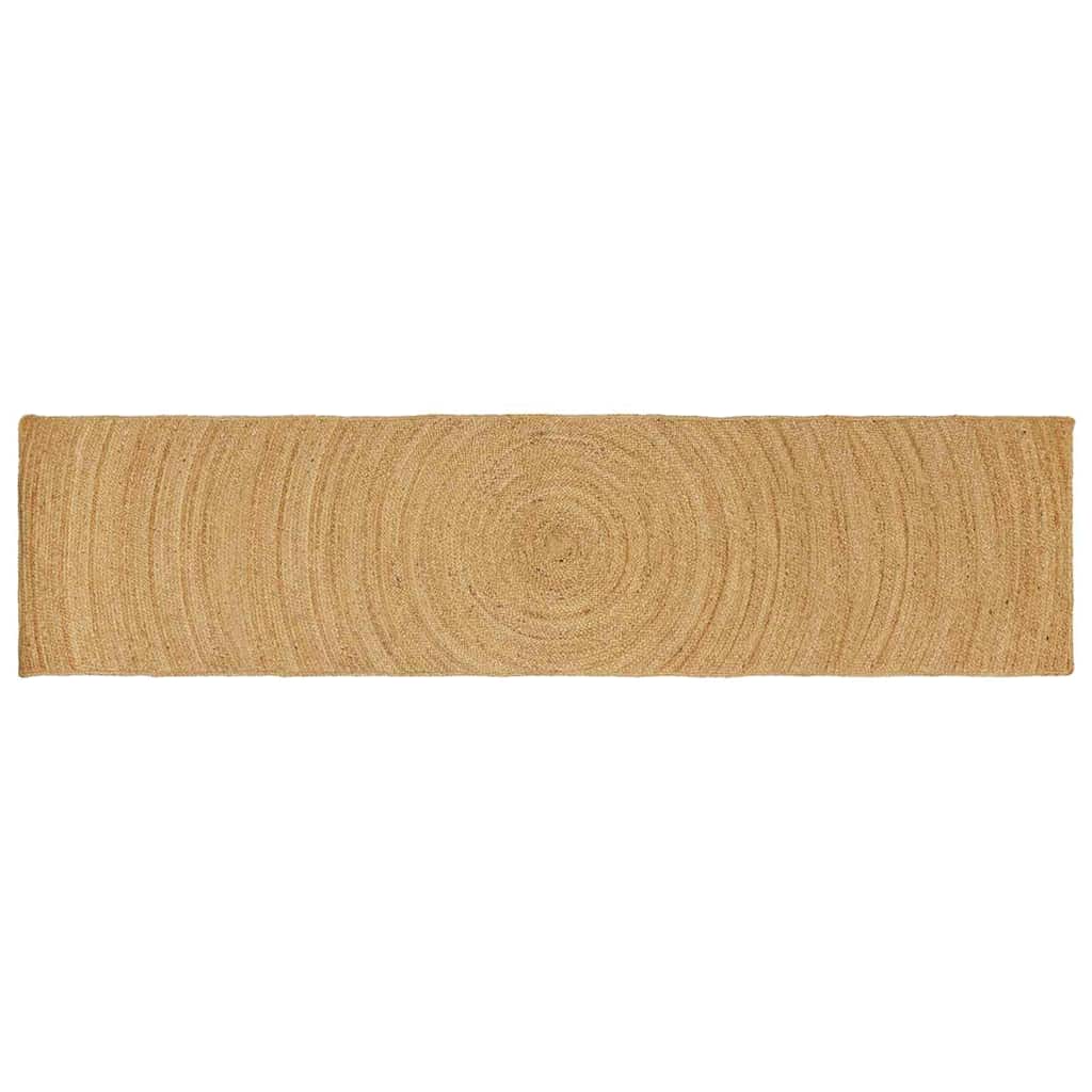 Vloerkleed Bruin 80 x 400 cm Jute image 1