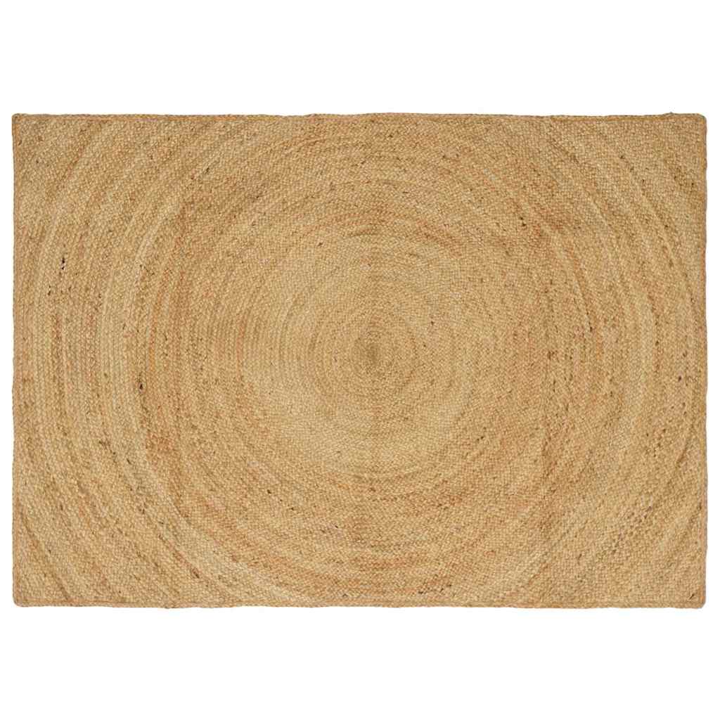 Vloerkleed Bruin 120 x 170 cm Jute image 1