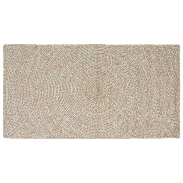 vidaXL Alavaip Looduslik ja Valge 80 x 150 cm dužuut