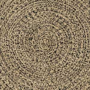 Kusové koberce Přirozená a černá 60 x 250 cm juta - obrázek 7