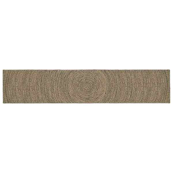 vidaXL Alavaip Naturaalne ja must 60 x 400 cm dužuut