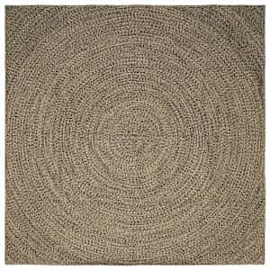 vidaXL Alavaip Naturaalne ja must 240 x 240 cm dužuut