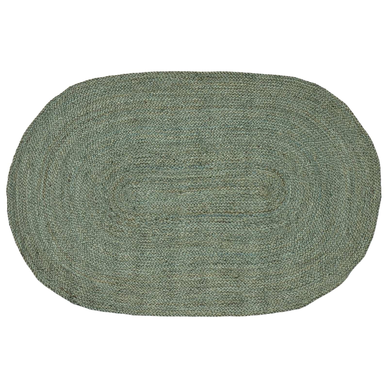 vidaXL Covoare de zonă Verde măsliniu 100 x 152 cm Iută