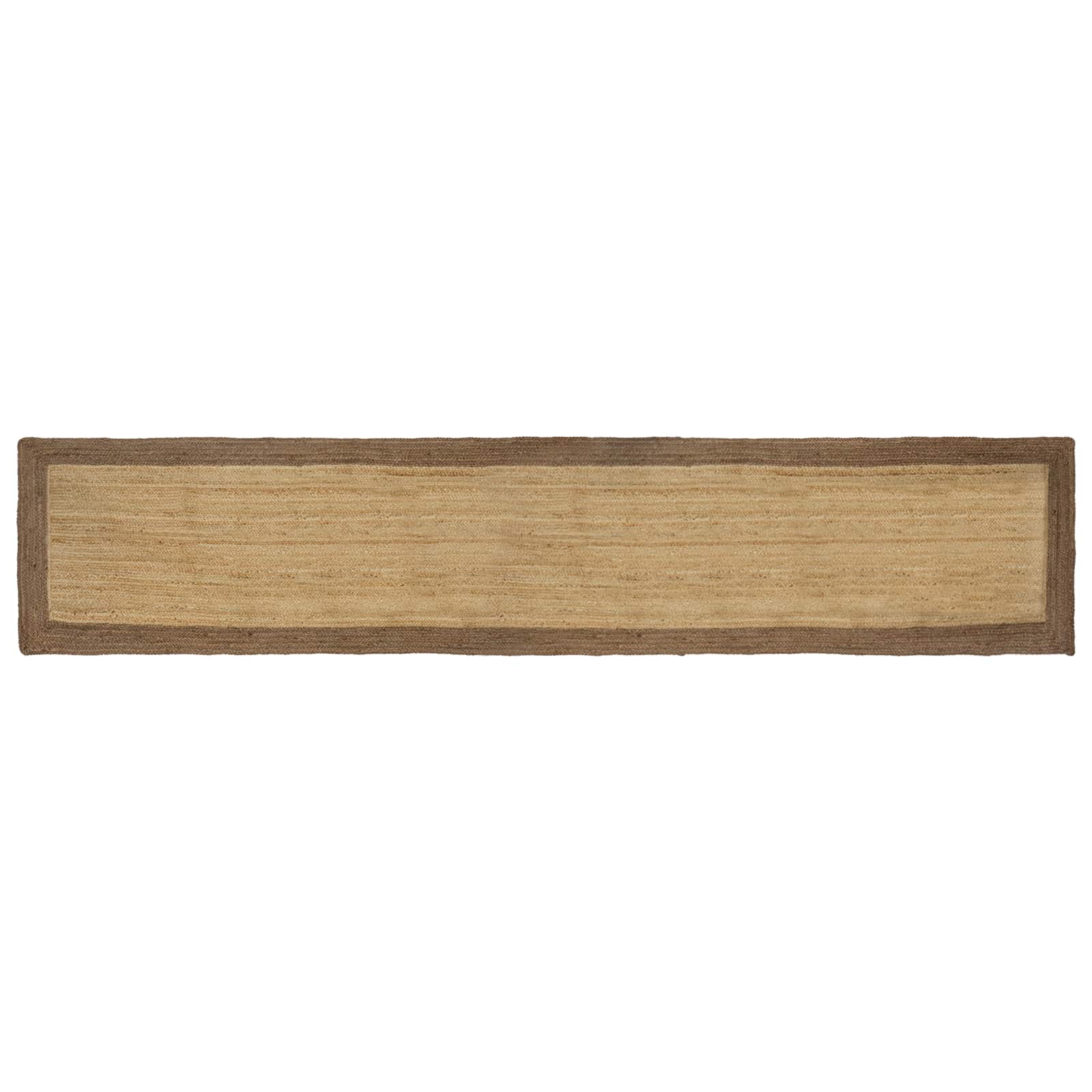 vidaXL Covoare de zonă Gri 80 x 400 cm Iută