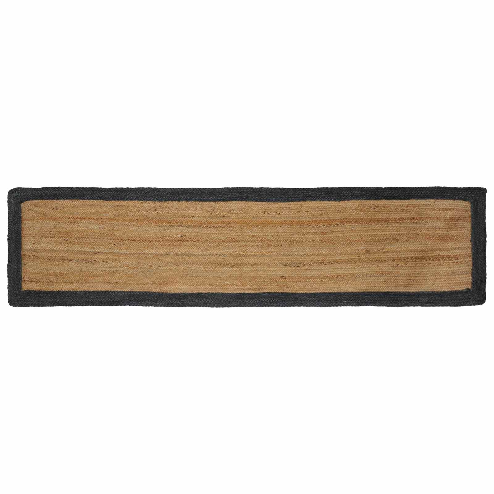 vidaXL Covoare de zonă Gri închis 60 x 300 cm Iută