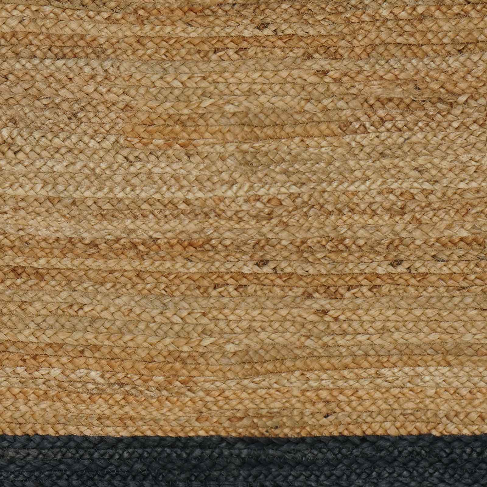 Vloerkleden Donkergrijs 80 x 150 cm Jute image 6