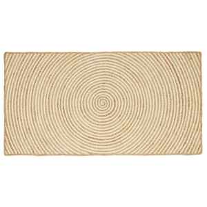 Preproge za površine Bela 80 x 150 cm Juta