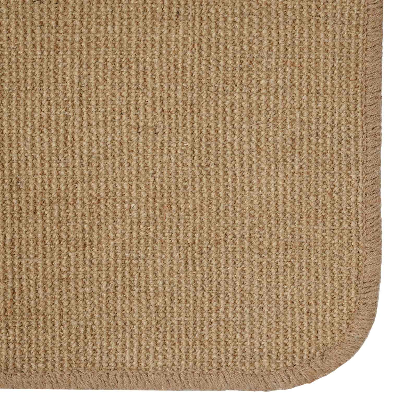 Gebied Tapijt Licht Bruin 80 x 400 cm Jute