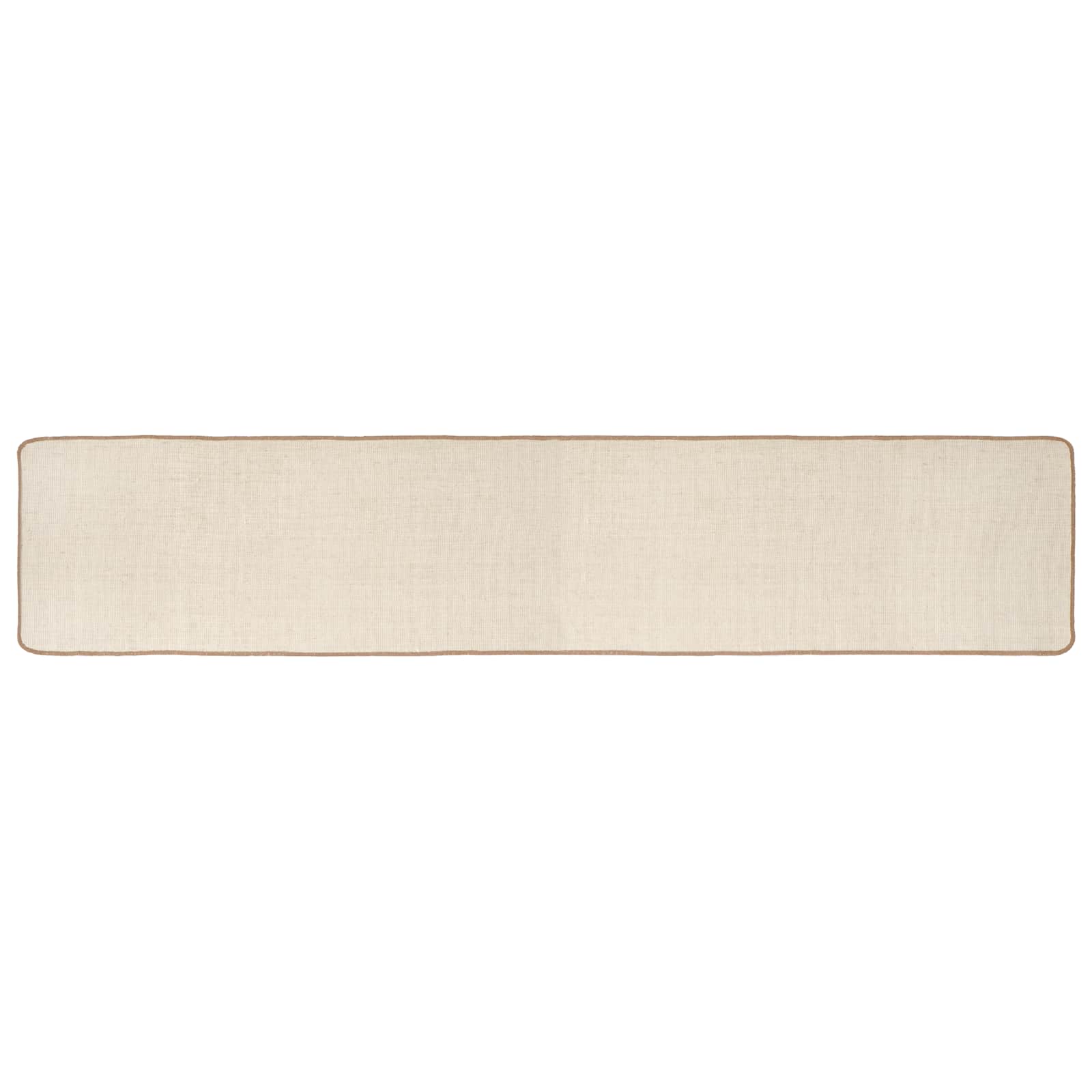 Gebied Tapijt Licht Bruin 80 x 400 cm Jute
