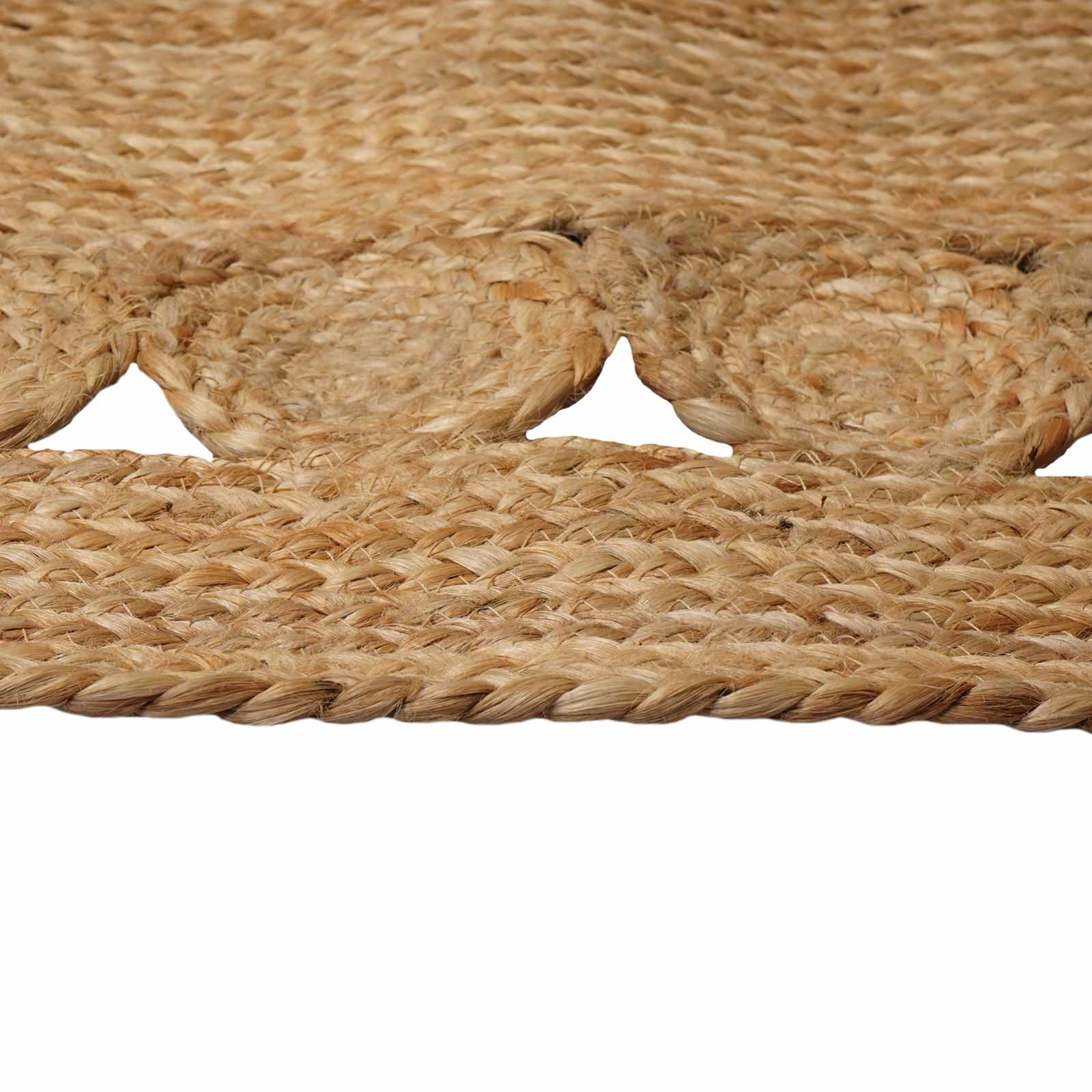 Tapijt Bruin 152 x 245 cm Jute image 3