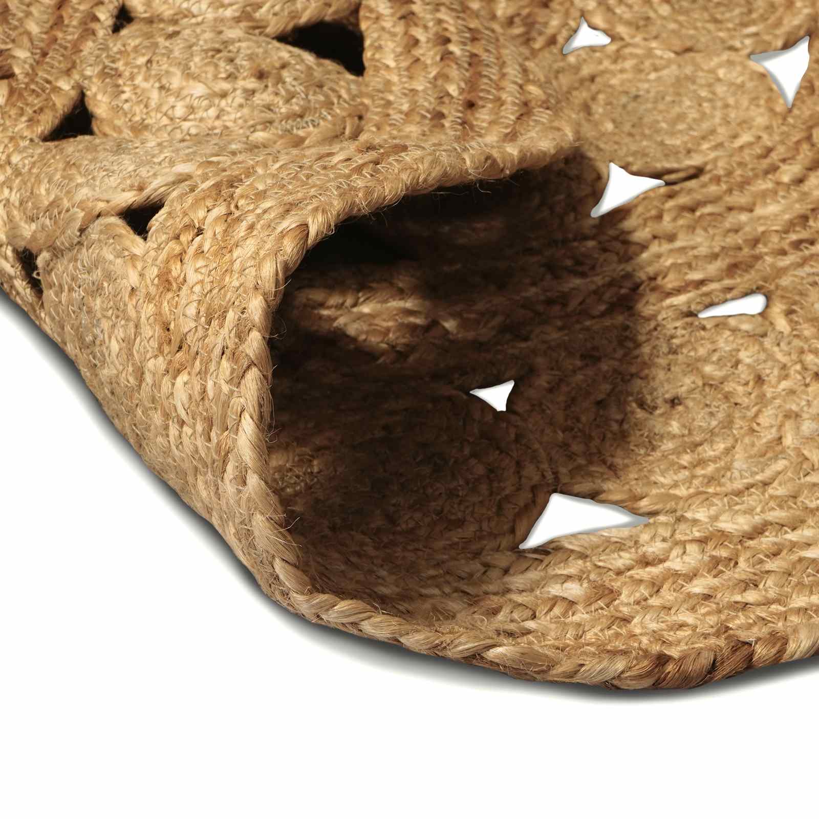 Tapijt Bruin 205 x 305 cm Jute image 5