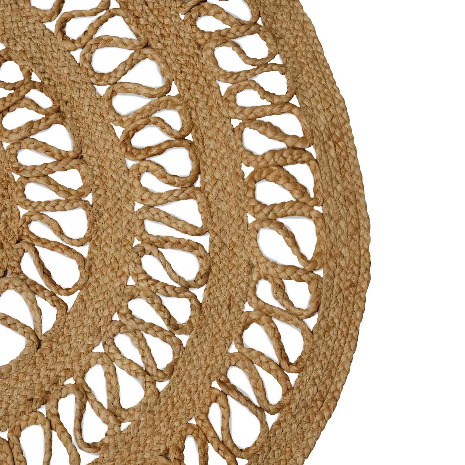 Tapijt Bruin 205 x 305 cm Jute image 3