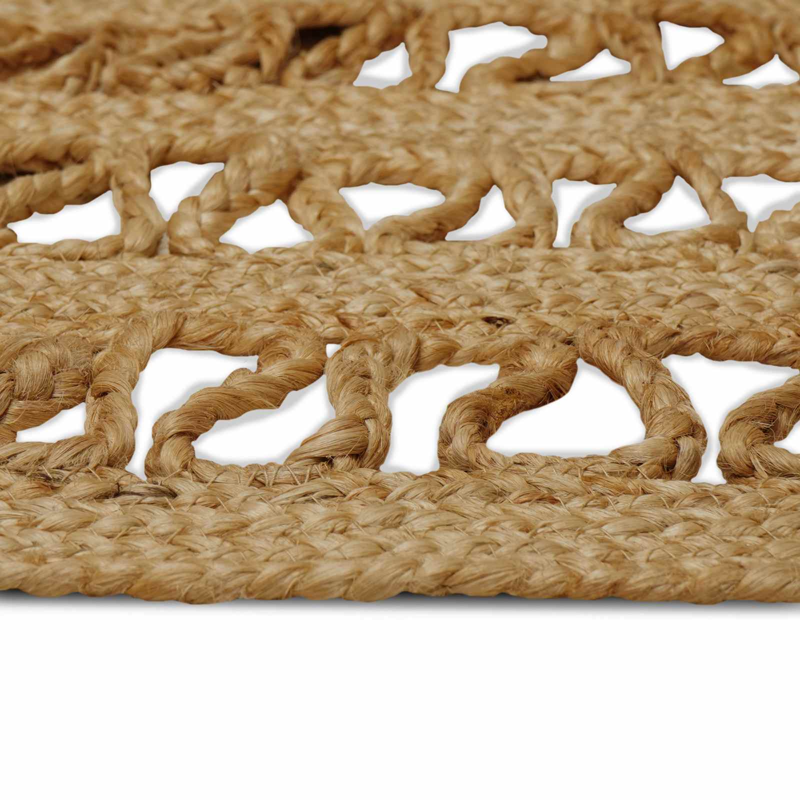 Tapijt Bruin 205 x 305 cm Jute image 4