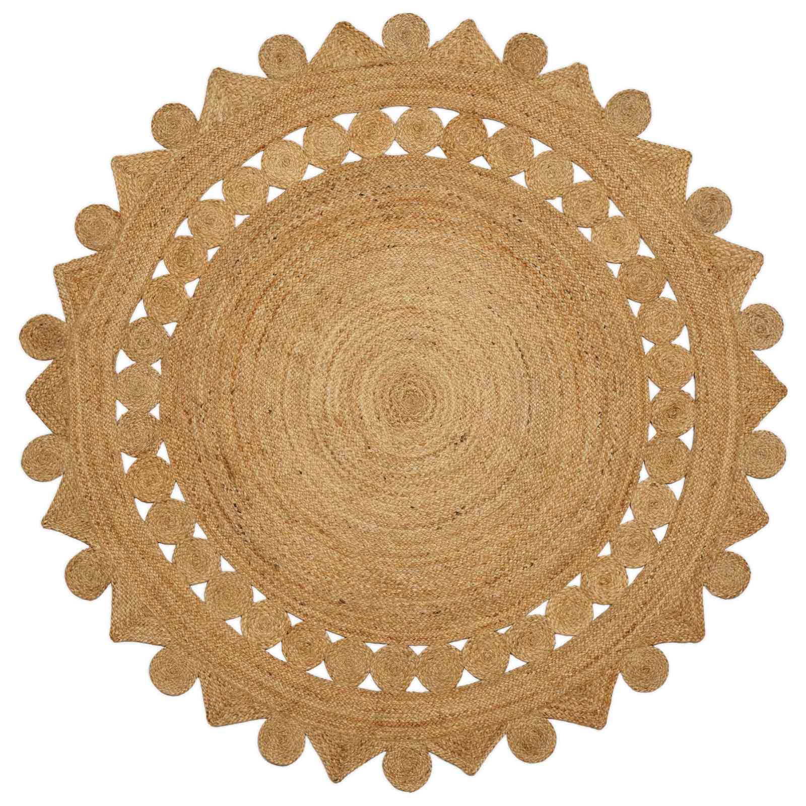  Decorațiuni casă și accesorii  - Covor Maro Ø 180 cm Iută