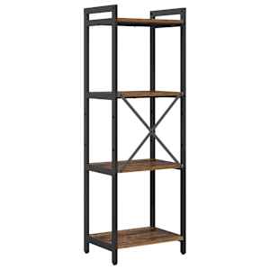 Knihovna Staré dřevo 40 x 30 x 119 cm kompozitní dřevo - obrázek 6