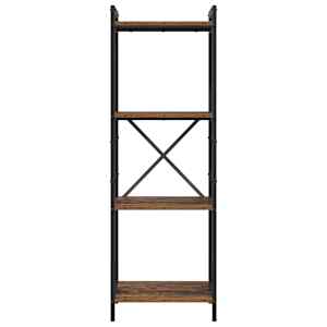 vidaXL Raamatukapp 40 x 30 x 119 cm Tehispuit Vana puit