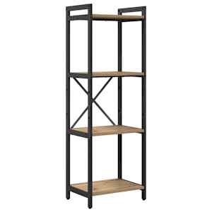 vidaXL Raamatukapp 40 x 30 x 119 cm Tehispuit K&auml;sit&ouml;&ouml;puu
