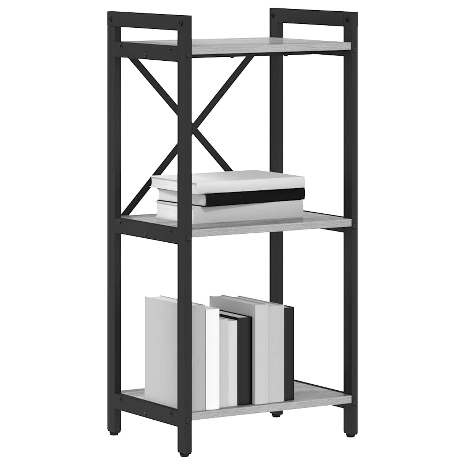 Raamatukapp Hall Sonoma 40 x 30 x 85 cm Tehispuit 71 Kõik vajalik sinu aeda ja koju! Raamatukapp Hall Sonoma 40 x 30 x 85 cm Tehispuit - Image 2