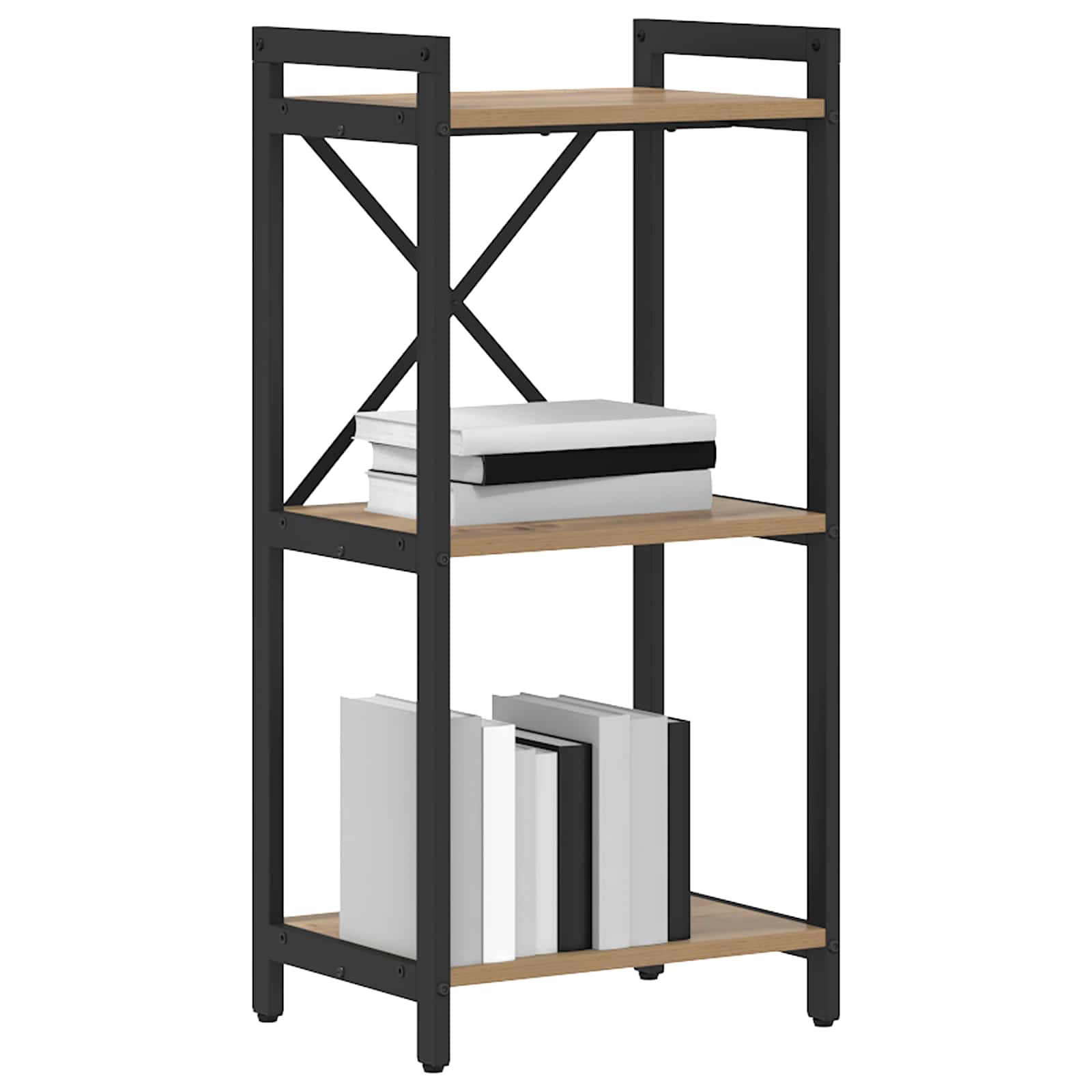 Raamatukapp Käsitööpuu 40 x 30 x 85 cm Tehispuit 117 Kõik vajalik sinu aeda ja koju! Raamatukapp Käsitööpuu 40 x 30 x 85 cm Tehispuit - Image 2