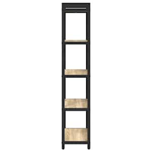 Knihovna 60 x 30 x 155 cm Kompozitní dřevo Sonoma dub - obrázek 4