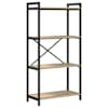 vidaXL Raamatukapp 60 x 30 x 120 cm Tehispuit Sonoma tamm