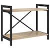 vidaXL Raamatukapp 60 x 30 x 50 cm Tehispuit Sonoma tamm